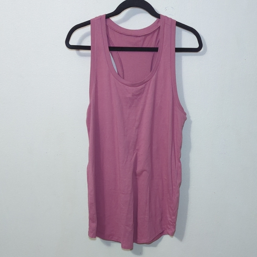 Zyia Active Racerback Workout Tank Cotton-Poly Blend Gym Yoga Women's Size XXXL